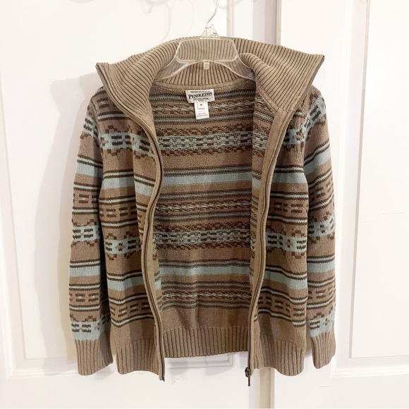 Pendleton Zip Up Sweater - Picture 4 of 4